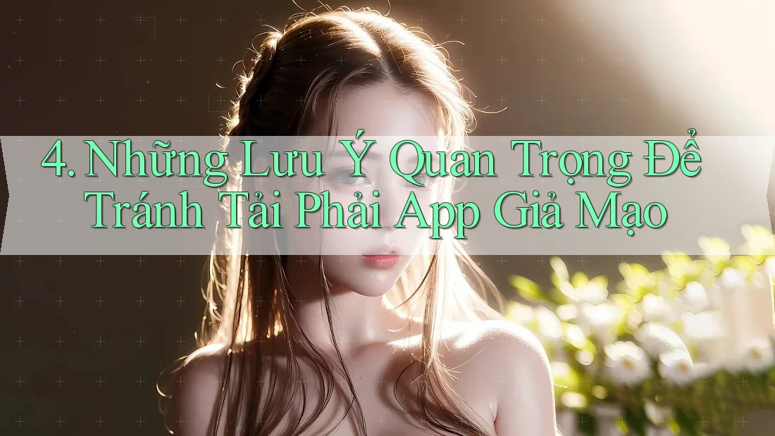 4. Những Lưu Ý Quan Trọng Để Tránh Tải Phải App Giả Mạo