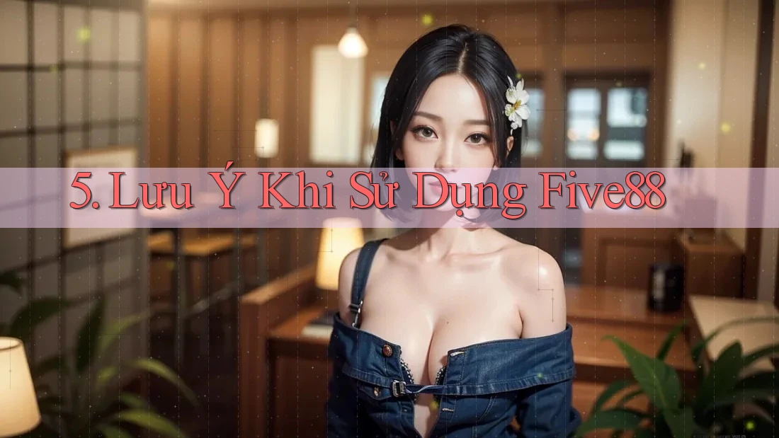 5. Lưu Ý Khi Sử Dụng Five88 5. Lưu Ý Khi Sử Dụng Five88