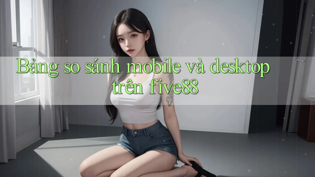 Bảng so sánh mobile và desktop trên five88