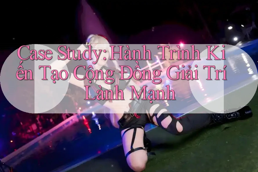 Case Study: Hành Trình Kiến Tạo Cộng Đồng Giải Trí Lành Mạnh
