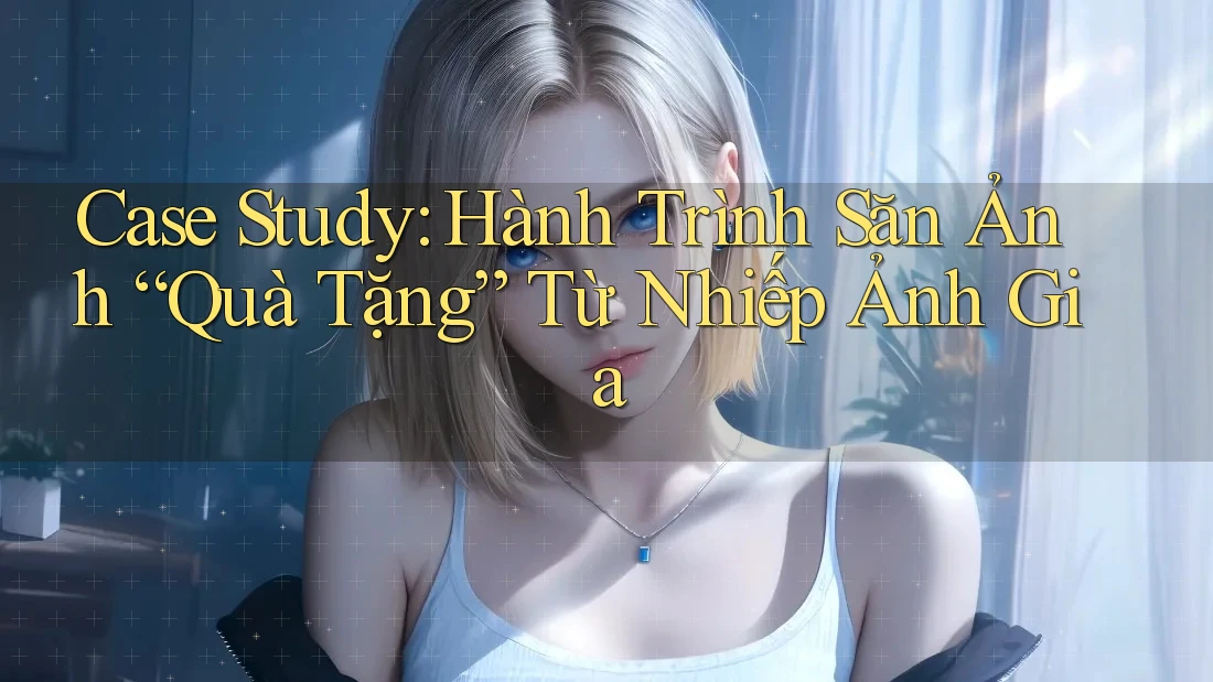 Case Study: Hành Trình Săn Ảnh “Quà Tặng” Từ Nhiếp Ảnh Gia
