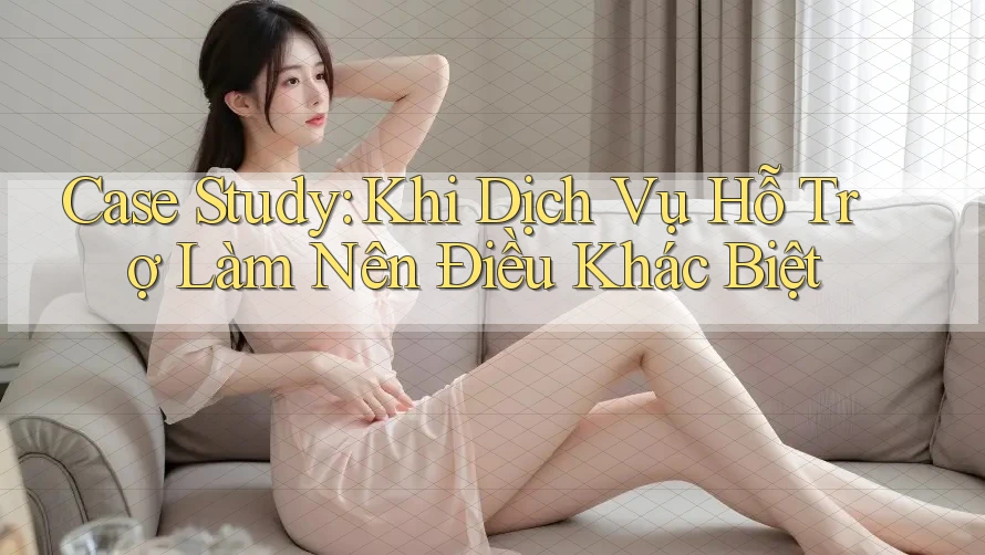 Case Study: Khi Dịch Vụ Hỗ Trợ Làm Nên Điều Khác Biệt Case Study: Khi Dịch Vụ Hỗ Trợ Làm Nên Điều Khác Biệt
