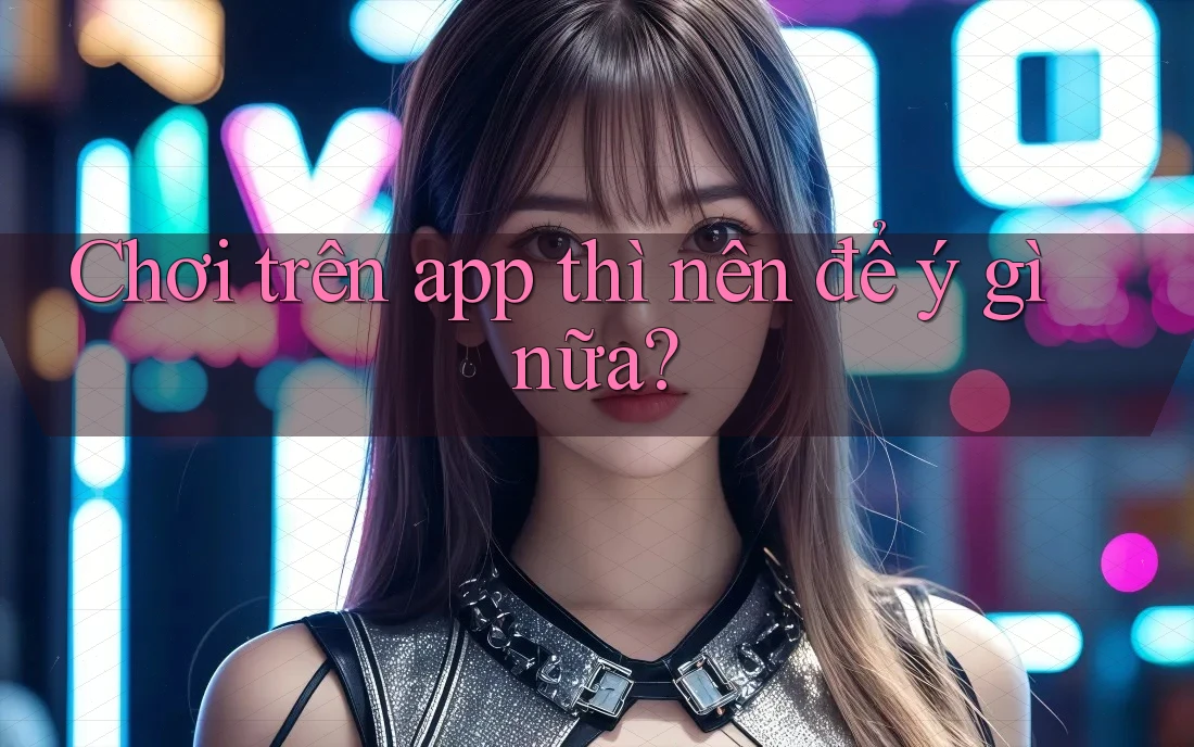 Chơi trên app thì nên để ý gì nữa?