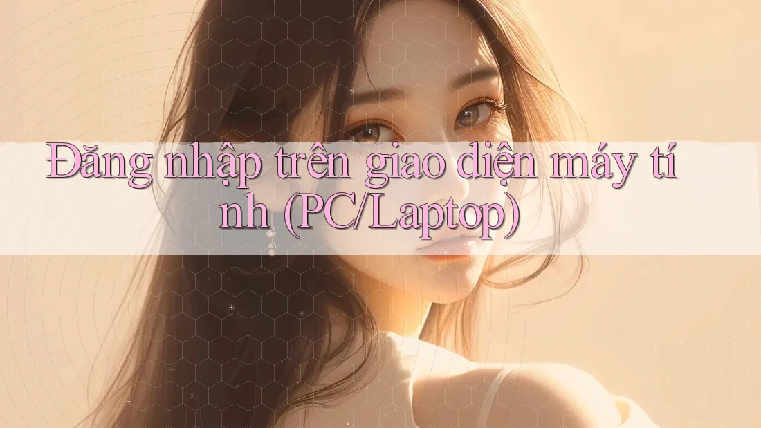Đăng nhập trên giao diện máy tính (PC/Laptop)