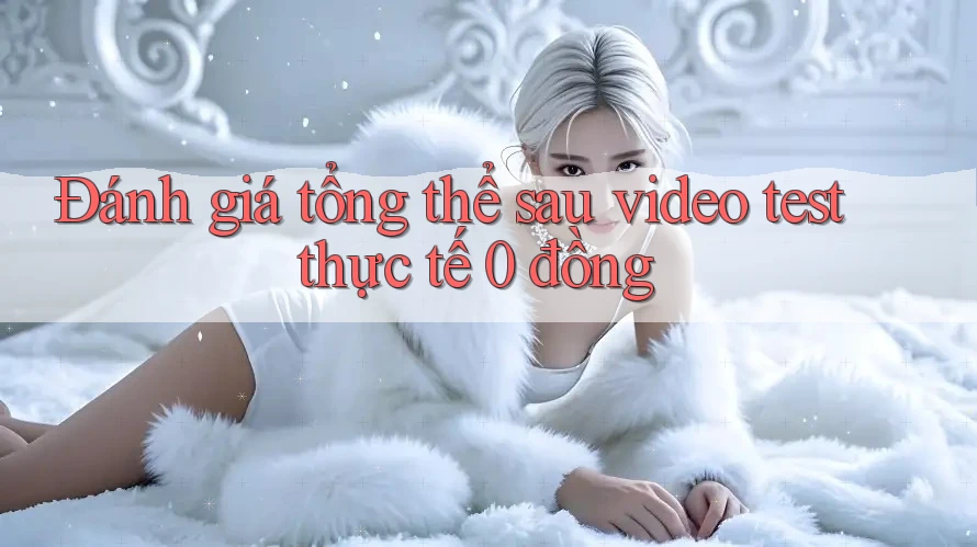 Đánh giá tổng thể sau video test thực tế 0 đồng