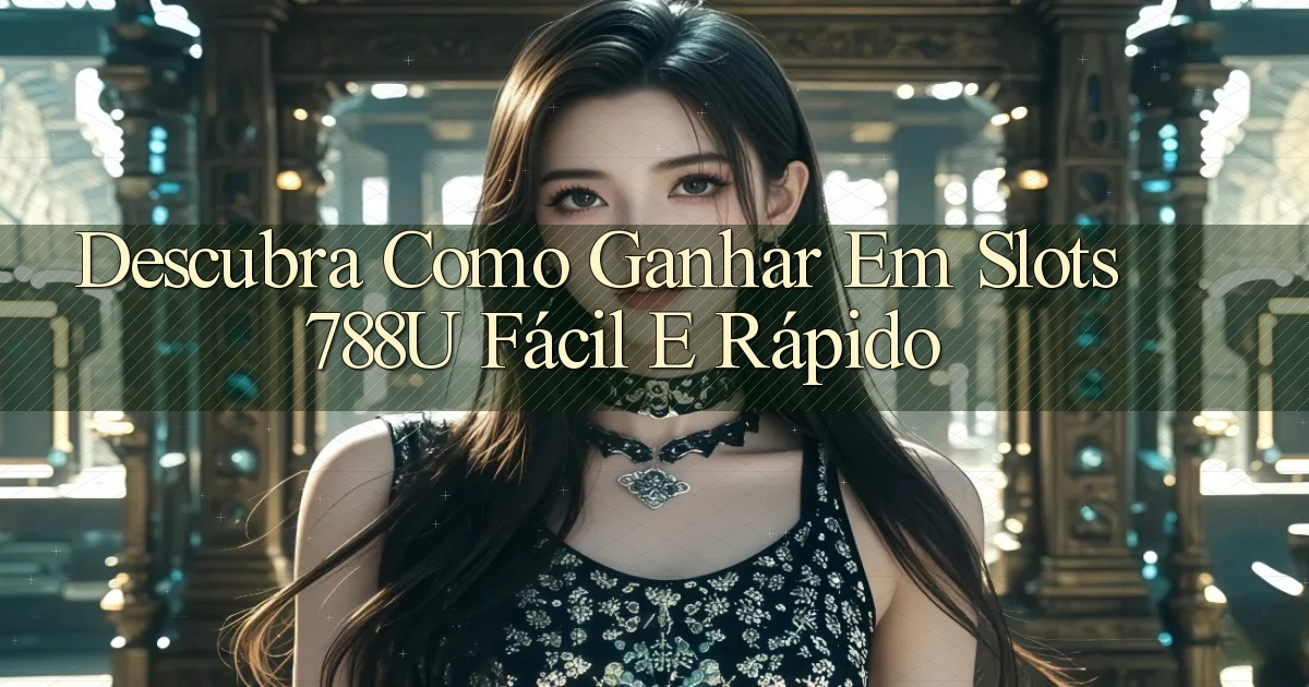 Descubra como Ganhar em Slots 788u Fácil e Rápido