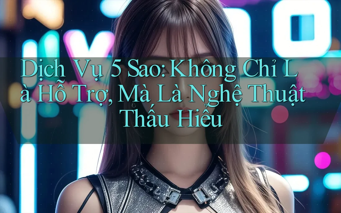 Dịch Vụ 5 Sao: Không Chỉ Là Hỗ Trợ, Mà Là Nghệ Thuật Thấu Hiểu