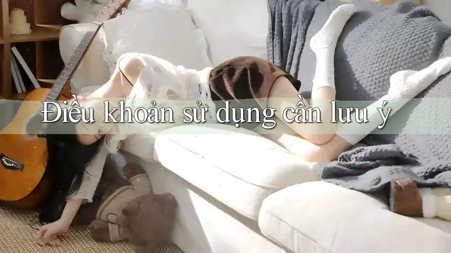 Điều khoản sử dụng cần lưu ý