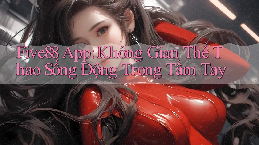 Five88 App: Không Gian Thể Thao Sống Động Trong Tầm Tay Five88 App: Không Gian Thể Thao Sống Động Trong Tầm Tay