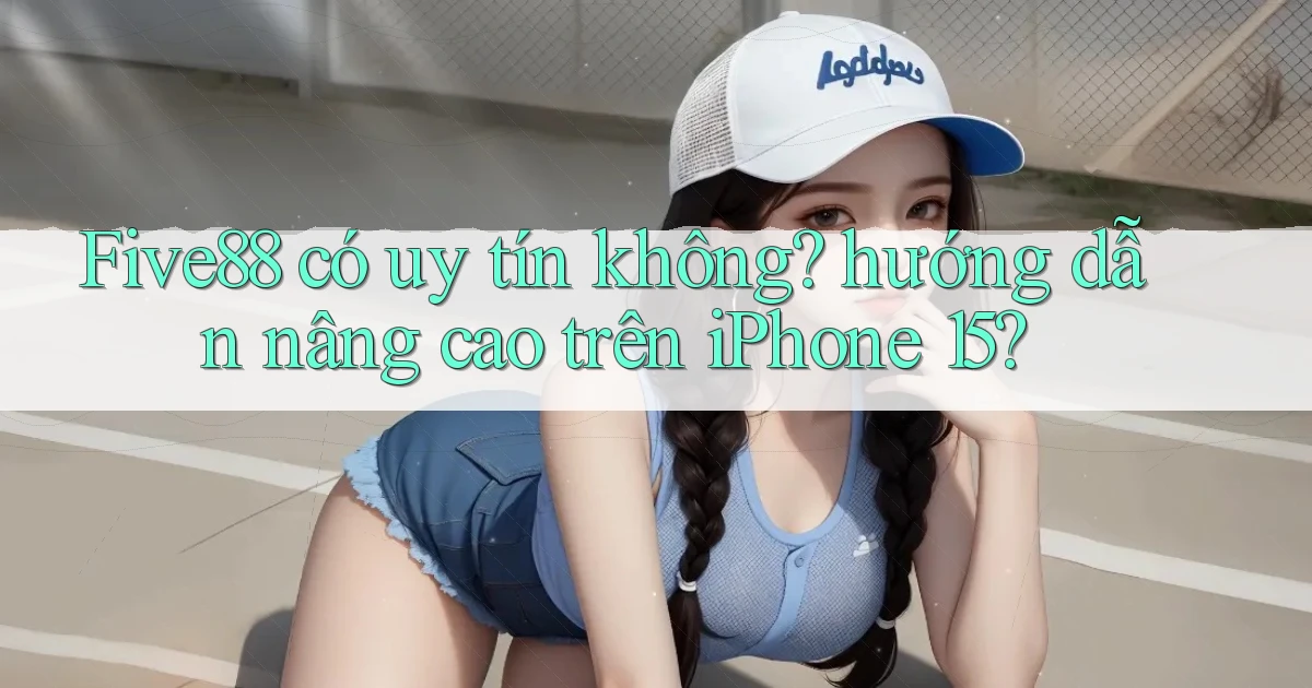 Five88 có uy tín không hướng dẫn nâng cao trên iPhone 15