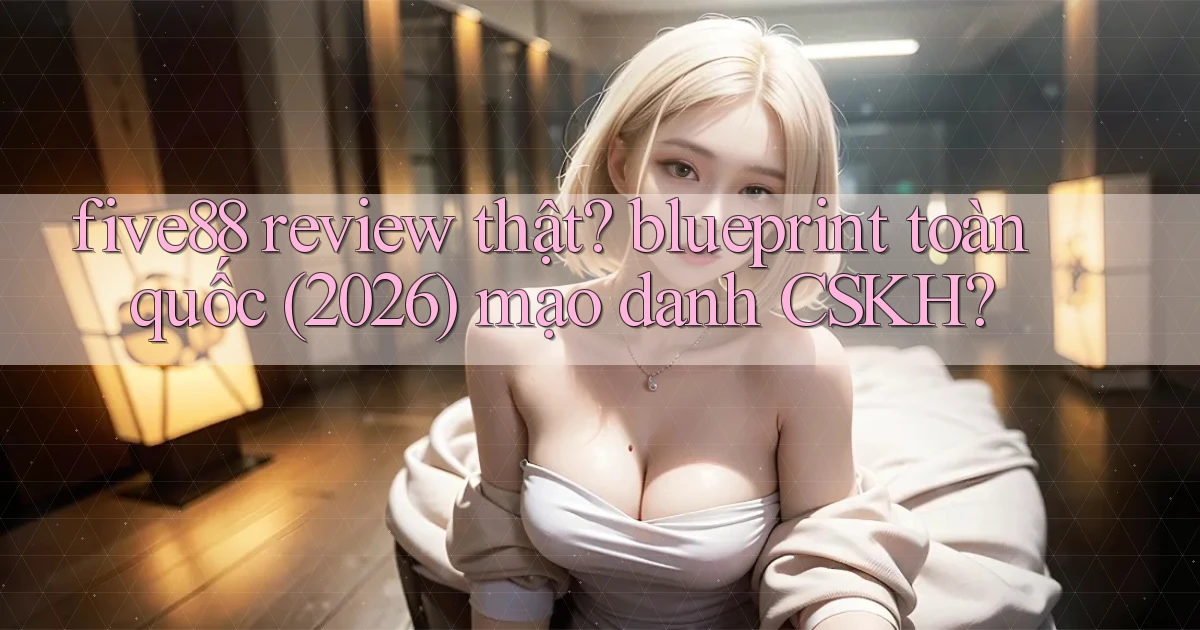 five88 review thật blueprint toàn quốc (2026) mạo danh CSKH