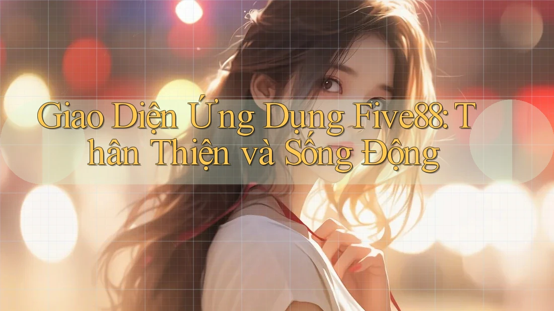 Giao Diện Ứng Dụng Five88: Thân Thiện và Sống Động