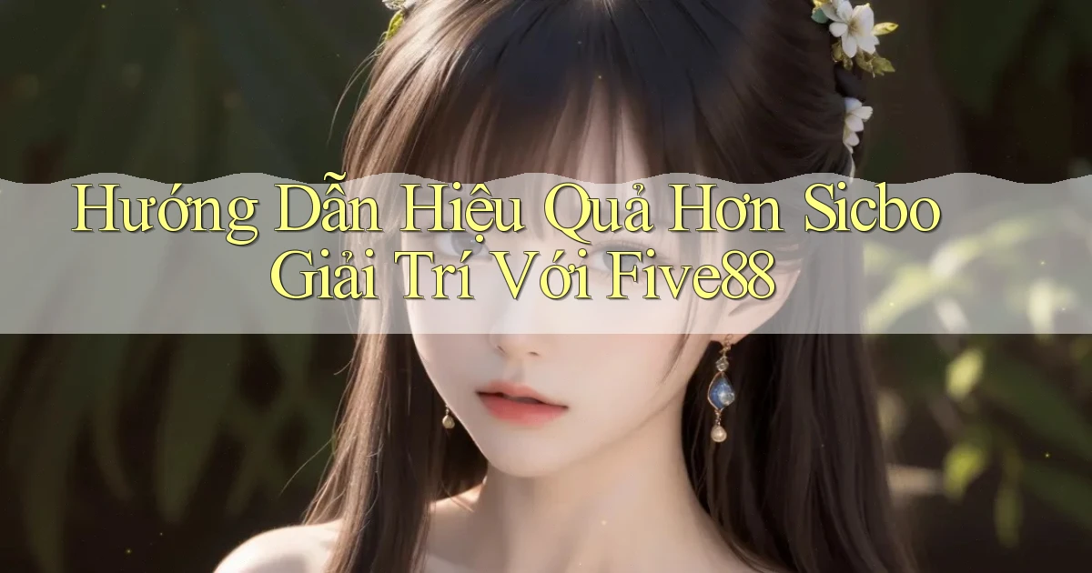 hướng dẫn hiệu quả hơn sicbo giải trí với five88