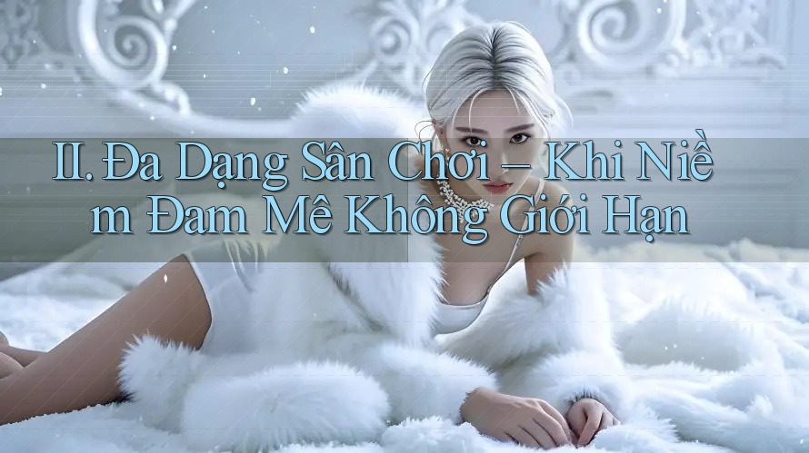 II. Đa Dạng Sân Chơi – Khi Niềm Đam Mê Không Giới Hạn