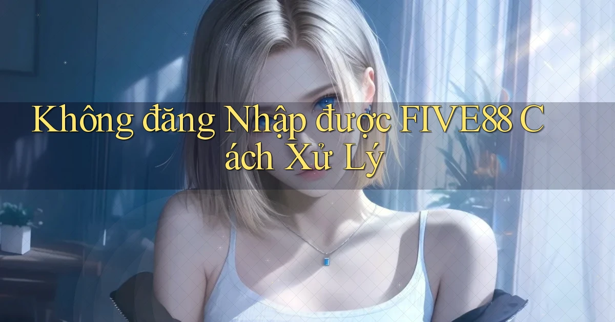 không đăng nhập được five88 cách xử lý