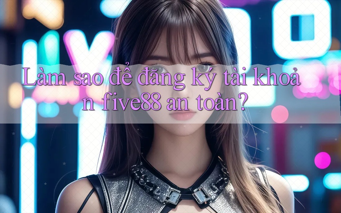 Làm sao để đăng ký tài khoản five88 an toàn?