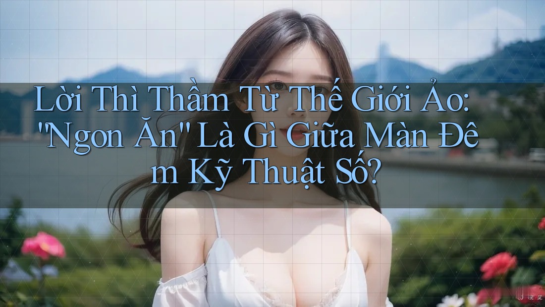 Lời Thì Thầm Từ Thế Giới Ảo: “Ngon Ăn” Là Gì Giữa Màn Đêm Kỹ Thuật Số? Lời Thì Thầm Từ Thế Giới Ảo: “Ngon Ăn” Là Gì Giữa Màn Đêm Kỹ Thuật Số?