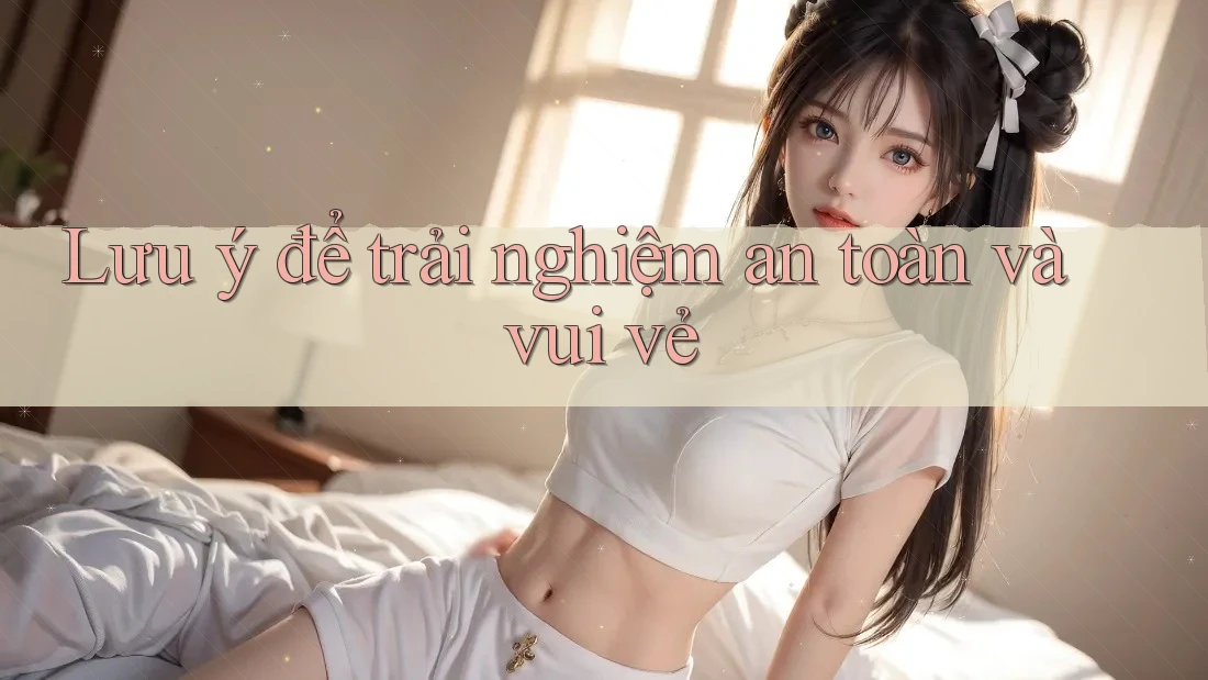 Lưu ý để trải nghiệm an toàn và vui vẻ Lưu ý để trải nghiệm an toàn và vui vẻ