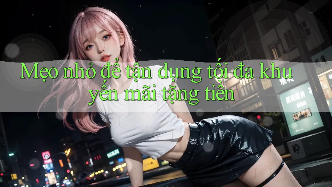 Mẹo nhỏ để tận dụng tối đa khuyến mãi tặng tiền