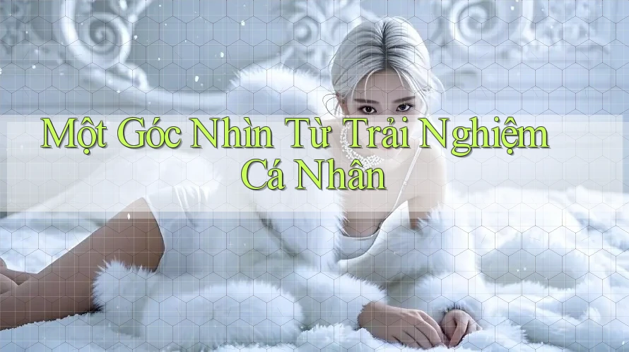 Một Góc Nhìn Từ Trải Nghiệm Cá Nhân Một Góc Nhìn Từ Trải Nghiệm Cá Nhân