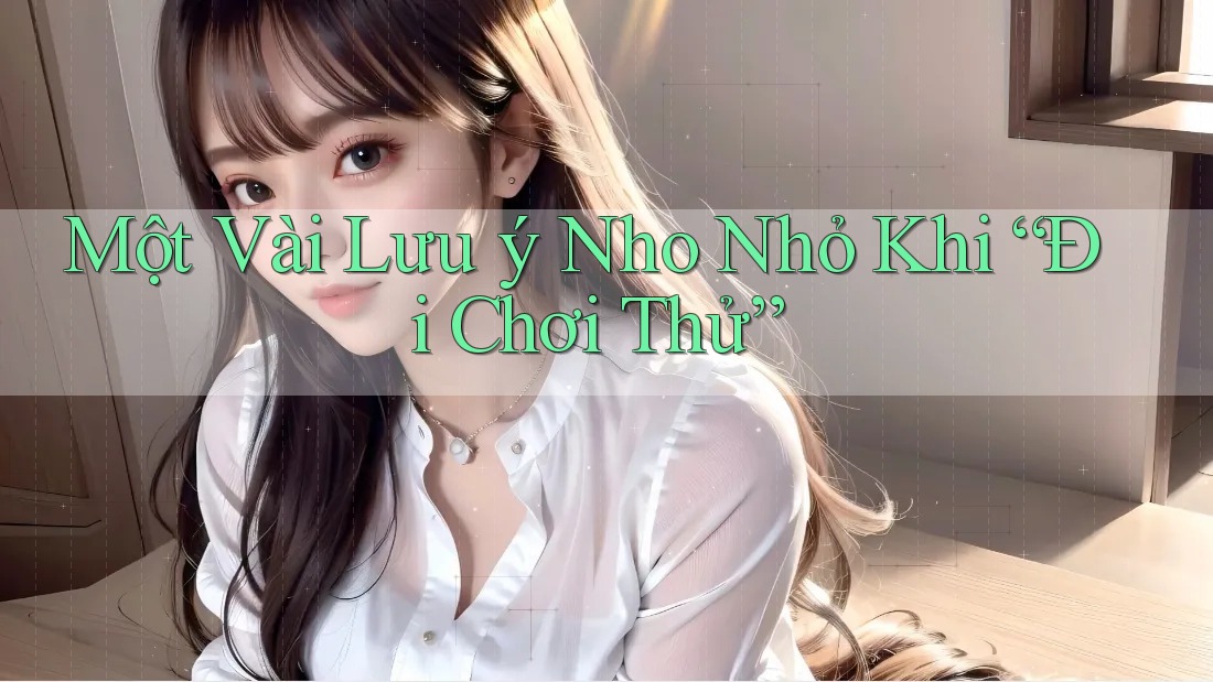 Một Vài Lưu ý Nho Nhỏ Khi “Đi Chơi Thử” Một Vài Lưu ý Nho Nhỏ Khi “Đi Chơi Thử”