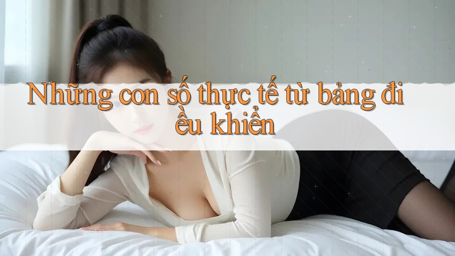 Những con số thực tế từ bảng điều khiển Những con số thực tế từ bảng điều khiển