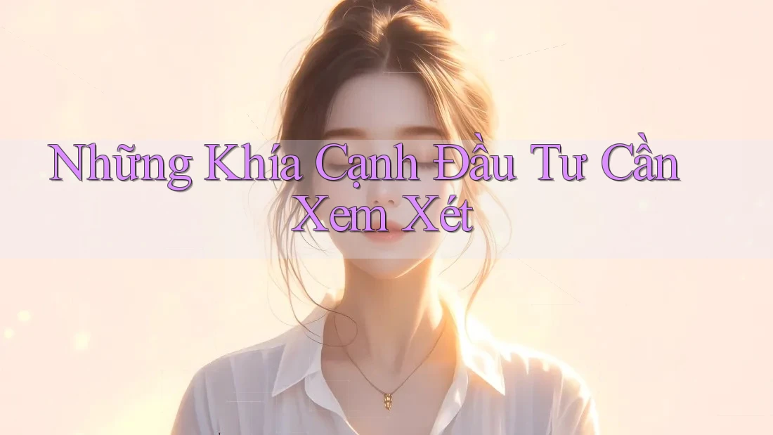 Những Khía Cạnh Đầu Tư Cần Xem Xét