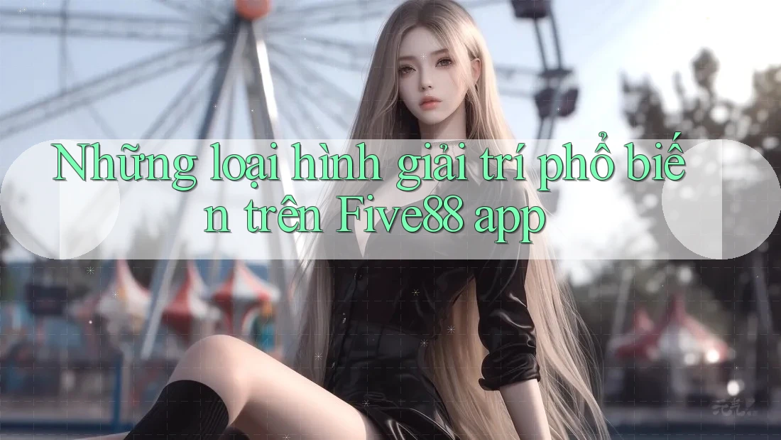 Những loại hình giải trí phổ biến trên Five88 app