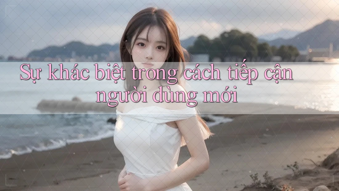 Sự khác biệt trong cách tiếp cận người dùng mới
