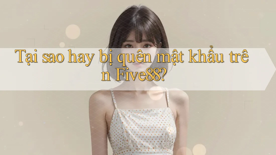 Tại sao hay bị quên mật khẩu trên Five88? Tại sao hay bị quên mật khẩu trên Five88?