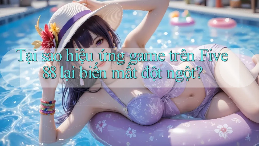 Tại sao hiệu ứng game trên Five88 lại biến mất đột ngột?