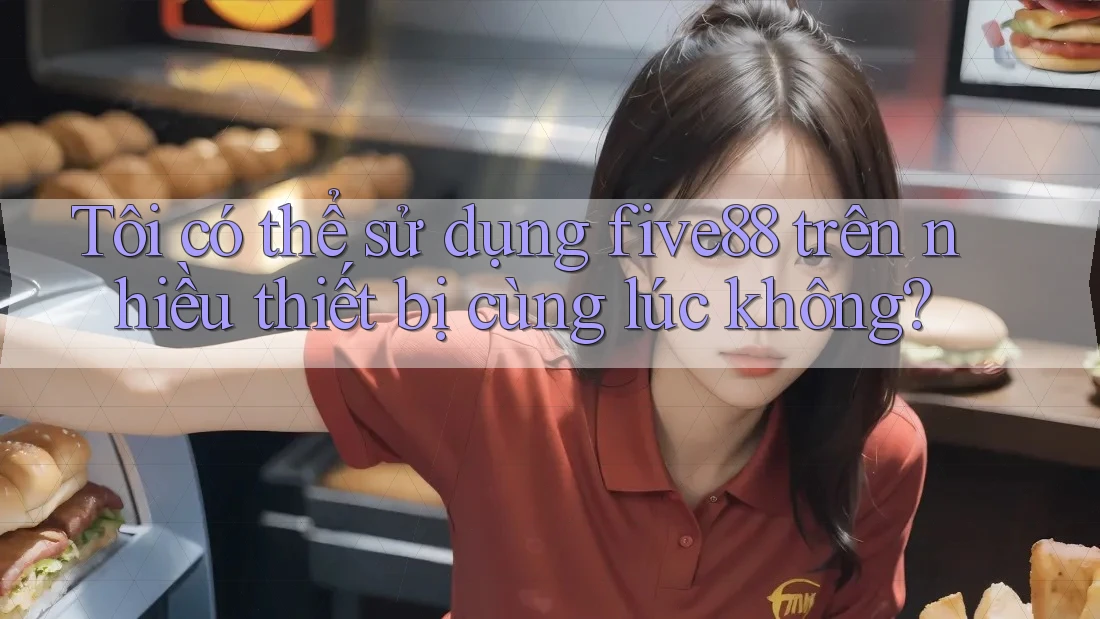Tôi có thể sử dụng five88 trên nhiều thiết bị cùng lúc không?