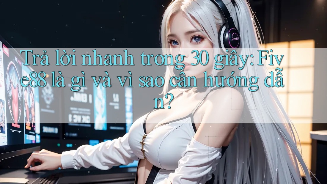 Trả lời nhanh trong 30 giây: Five88 là gì và vì sao cần hướng dẫn?