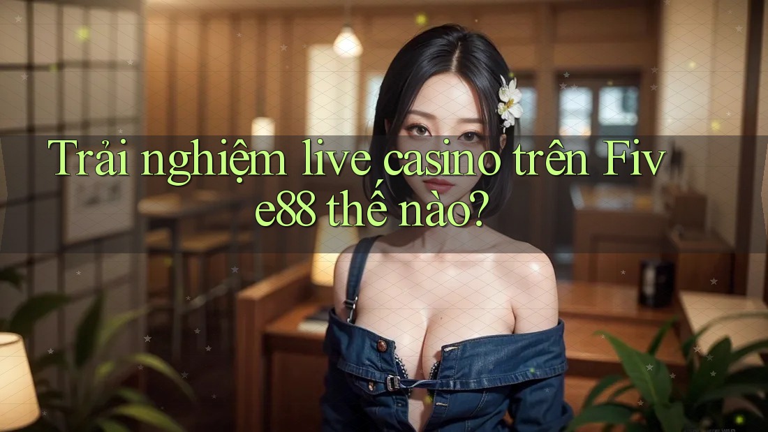 Trải nghiệm live casino trên Five88 thế nào?
